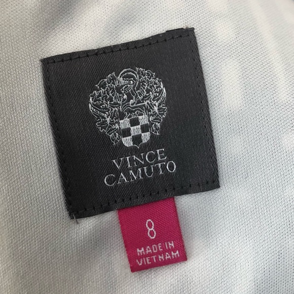 Vince Camuto Shift Dress Black and White Size 8 - Picture 8 of 9